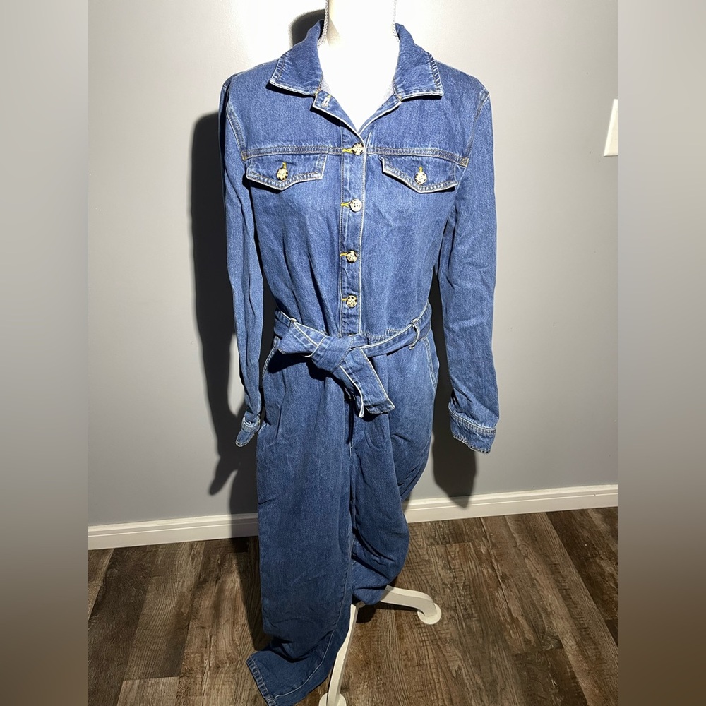 Long Tall Sally Blue Denim Overalls